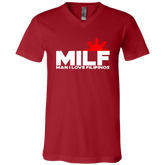 MILF Man I Love Filipinos Unisex Jersey V-Neck T-Shirt
